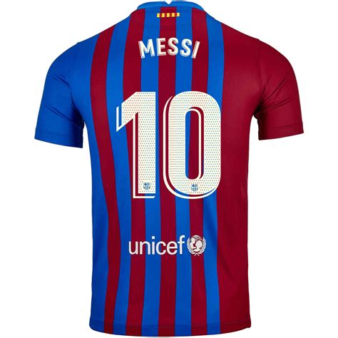 202122 Kids Nike Lionel Messi Barcelona Home Jersey Soccerpro