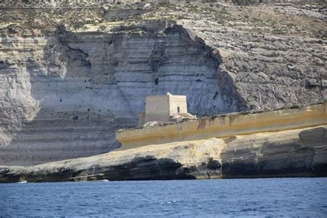 3840x2560 Cliff Island Malta Mediterranean Rocks Sea Summer 4k