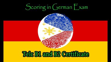 Telc Pflege Scoring For B1 And B2 Certificate Filipino To Germany