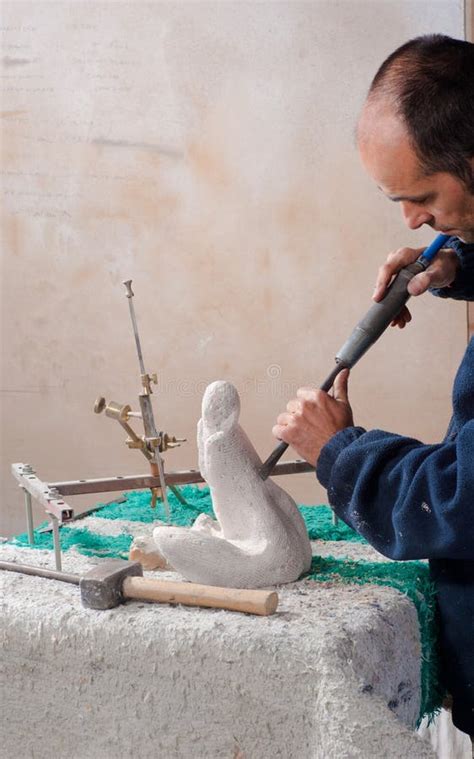 Stock Photo Image Of Sculptor Chisel Creative Stone 18680526