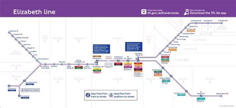 Elizabeth Underground Line Route Map Staions When It Opens And