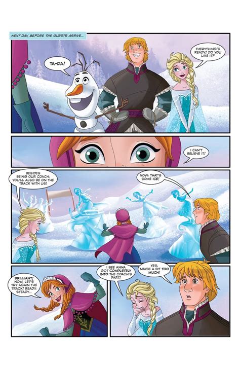 Disney Frozen Comic Page Disney Frozen Disney Eisk Nigin