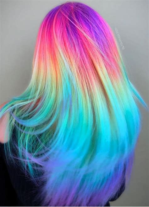 40 Unique Hair Colors In 2019 Hair Color Unique Rainbow Hair Color