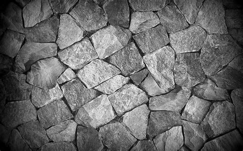 Download Wallpapers 4k Black Stones Macro Natural Rock Texture