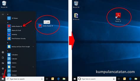 Cara Membuat Shortcut Di Desktop Windows 10 Kumpulan Catatan