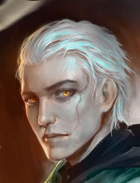Male Human Humanoid Businessman Noble Mage White Hair Yellow Evil Eyes