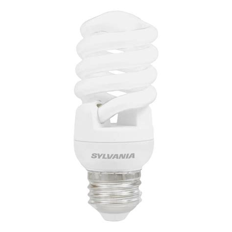 Sylvania T2 13w Compact Fluorescent Full Half Spiral In Soft White In