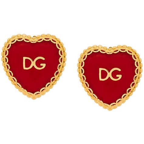 Dolce And Gabbana Sacred Heart Clip On Earrings 1185 Brl Liked On