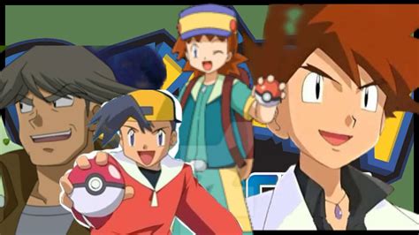 Top 20 Strongest Pokemon Trainers Anime Chronicles Series Youtube
