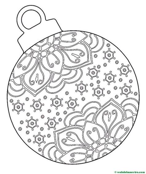 Dibujos de Navidad para imprimir - Web del maestro | Bolas de natal