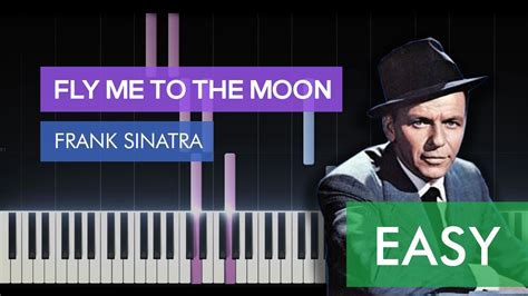 Frank Sinatra Fly Me To The Moon Piano Tutorial Youtube