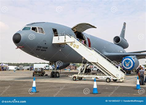 Us Air Force Kc 10a Extender Tanker Aircraft Editorial Photography