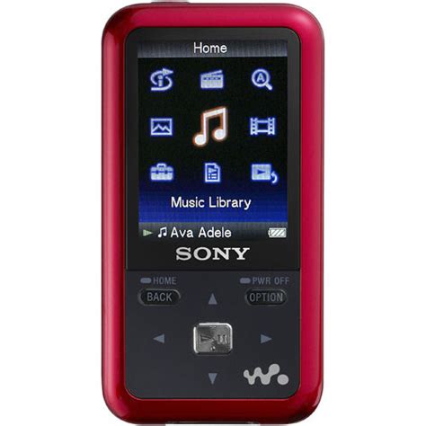 Sony Nwz S615fred 2gb Walkman Video Mp3 Player Red Nwzs615fred
