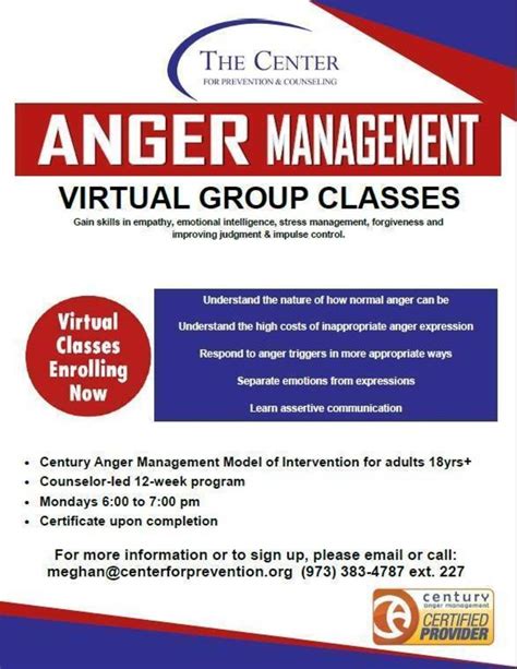 Anger Management Classes Available Virtually Now Enrolling Tapinto