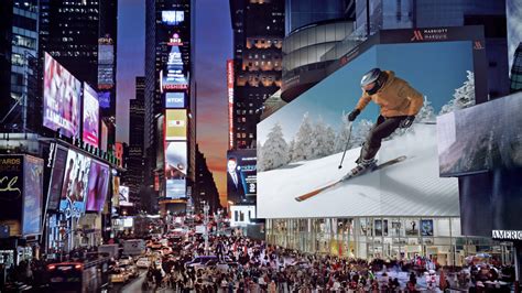 This Insanely Large Billboard Will Light Up An Entire Block Of Times