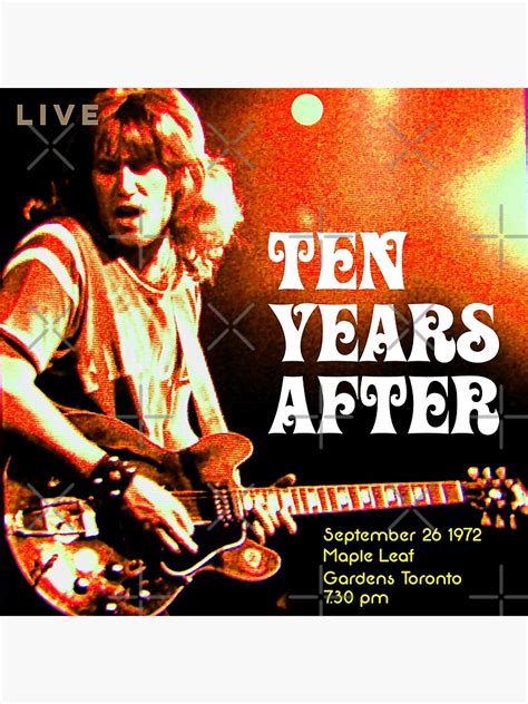 Ten Years After6 Poster By Landofdilmun Redbubble