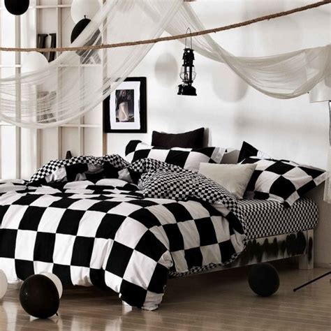 Find great deals on twin sheets at kohl's today! Trendy Black and White Checkered Plaid Simply Chic Twin ...