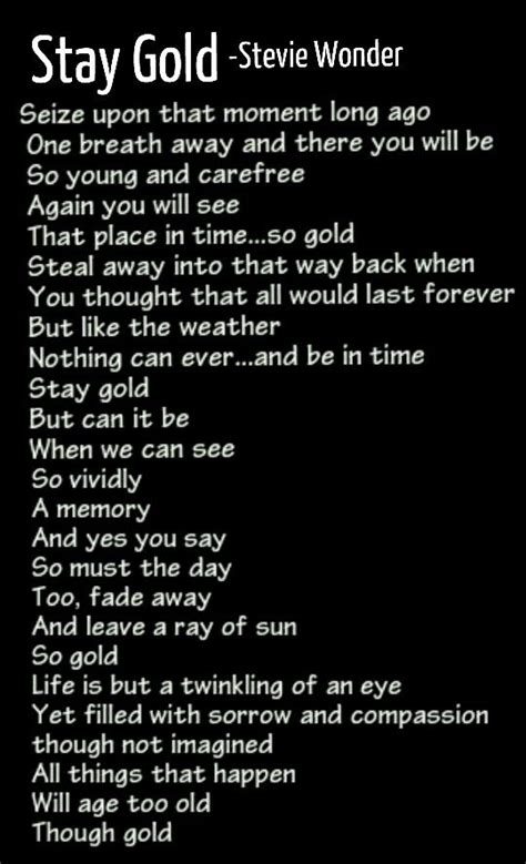 Ooh ooh in a world where you feel cold you gotta stay gold oh baby yeah stay gold yume no naka demo stay gold sagashiateru yo stay gold, gold kimi ni furetakute stay gold. ♥♥♥♡♡♡♡ | The outsiders imagines, The outsiders, Stay gold stevie wonder