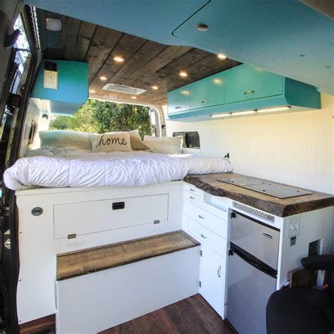 The Blue Lagoon Freedom Vans Van Living Van Conversion Interior