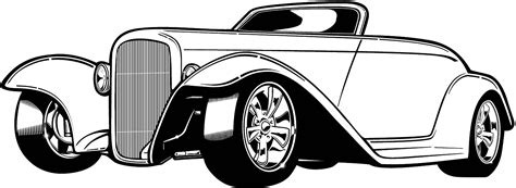 hot rod car clipart - Clip Art Library