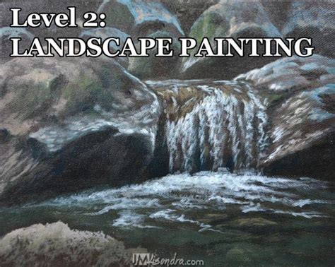 Acrylic Landscape Painting Level 2 Simple Landscapes