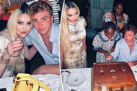 Madonna Shares Photos Of Her Son Roccos 22nd Birthday In Italy