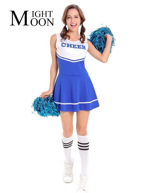 moonight cheerleading cheerleader costume aerobics clothing uniforms for performances halloween