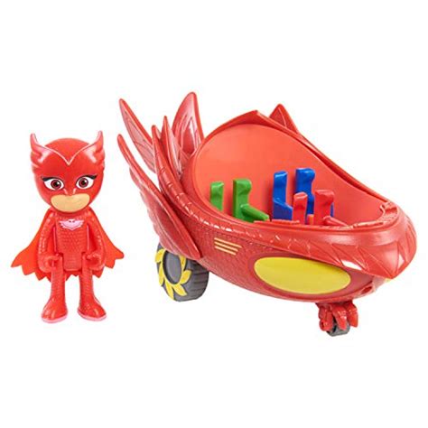 Pj Masks Vehicle Owl Glider And Owlette Figure By Just Play B01hxnda6c