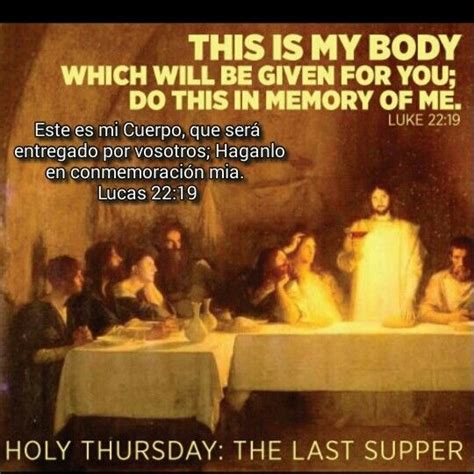 Many churches celebrate with a ceremonial. Jueves Santo | Rincon de la Reflexion | Pinterest