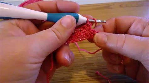 Learn To Crochet Left Handed Single Crochet Sc 2nd Row And How To