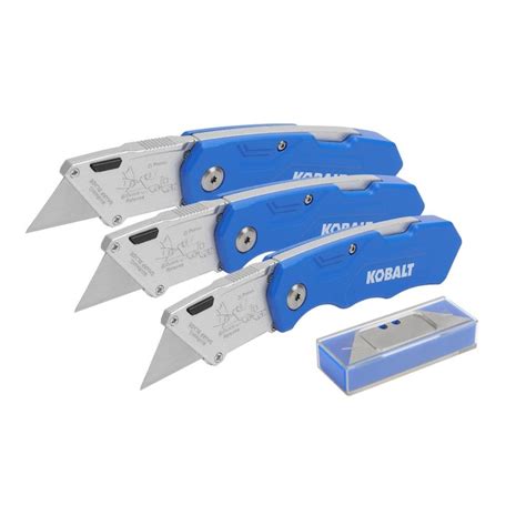 Kobalt 13 Blade Folding Utility Knife In The Utility Knives Department