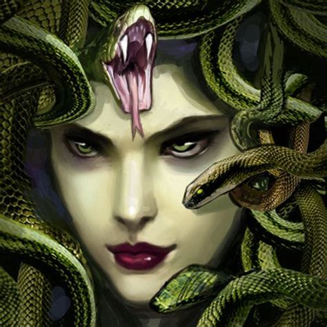 Aella Means Whirlwind In Greek Medusa Kunst Medusa Gorgon Mythological Creatures Fantasy