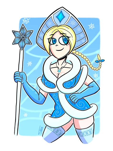 Snow Maiden by ShonGreen on Newgrounds