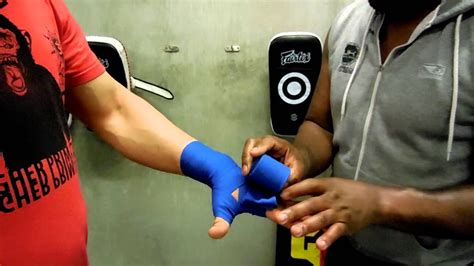 How To Wrap Hands For Boxing Wrapping Hands For Boxing Is A