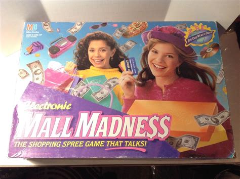 Mall Madness Electronic Talking Board Game Complete 1950450256