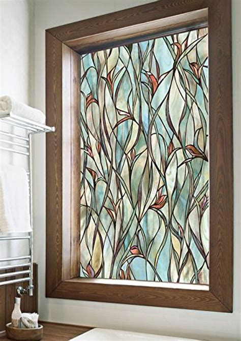 Artscape Savannah Window Film 24 X 36 Stained Glass Window Film