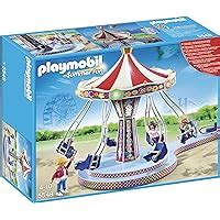 Amazon Com PLAYMOBIL 5548 Summer Fun Chain Carousel With Colourful