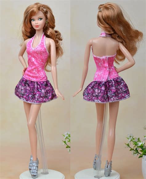 Buy 2017 Newest Beautiful Handmade Party Clothes Fashion Dress For Barbie Doll