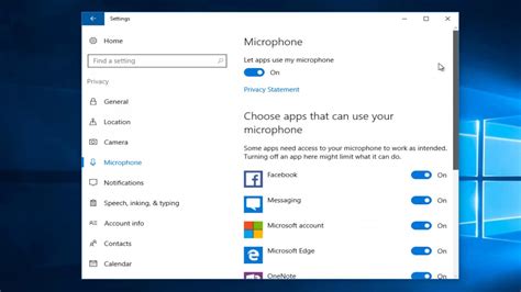 Microphone doesn't work after windows 10 upgrade? How To Set App Permissions In Windows 10 Tutorial - YouTube