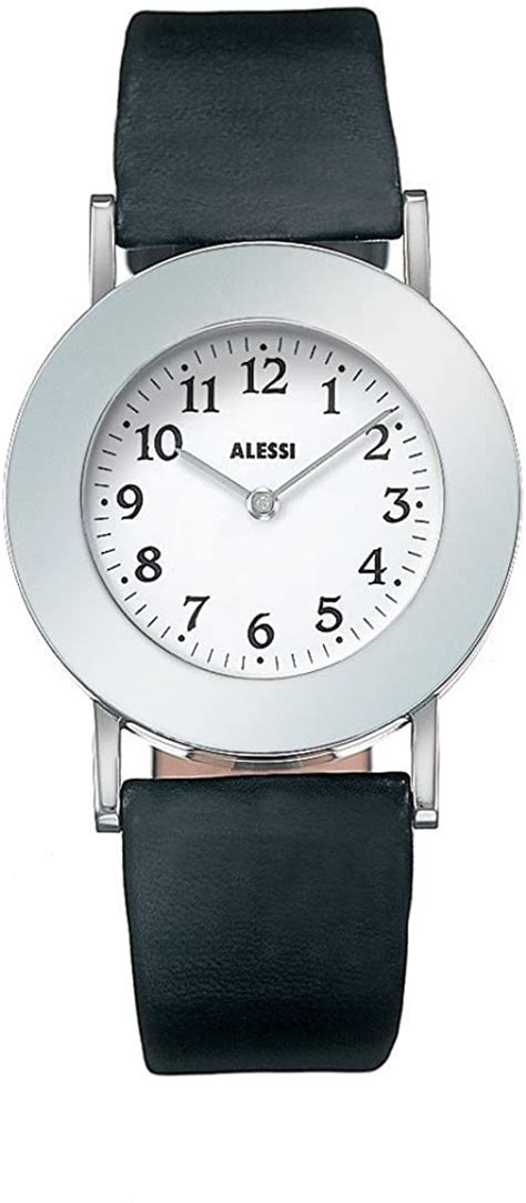 Alessi Mens Al4000 Momento White Dial Designed By Aldo