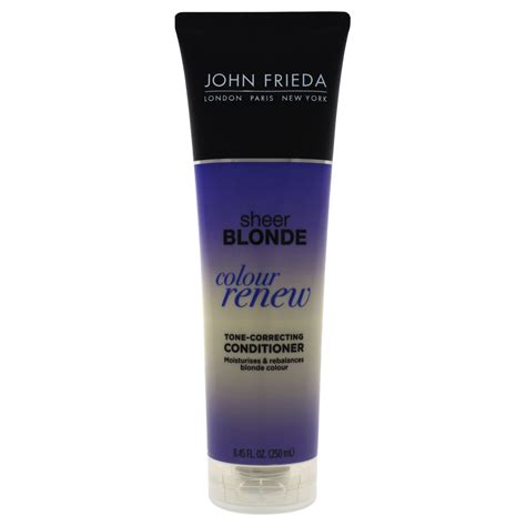 John Frieda Sheer Blonde Color Renew Tone Correcting Conditioner 8 45 Ounce Pricepulse