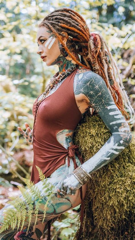 Pin By Spiro Sousanis On MORGIN RILEY Dreadlocks Girl Female Dreads Tattoed Women