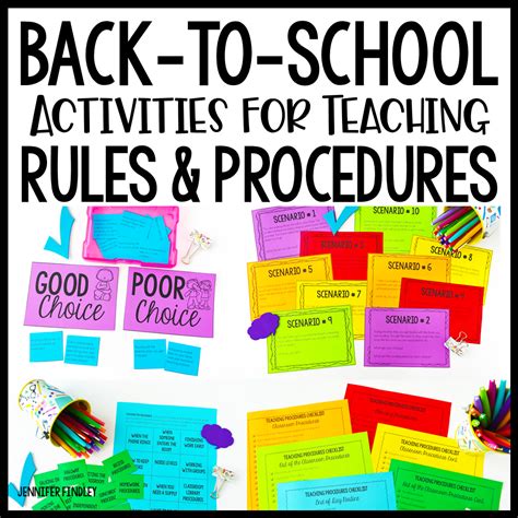 Tips And Activities For Teaching Procedures Teaching With Jennifer