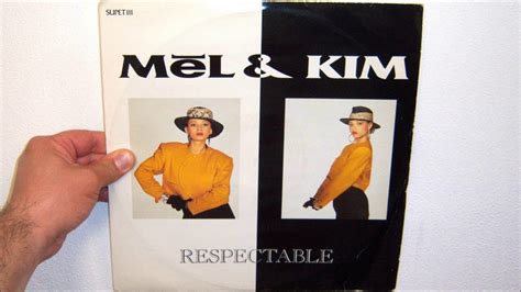 Mel And Kim Respectable 1987 7 Version Youtube