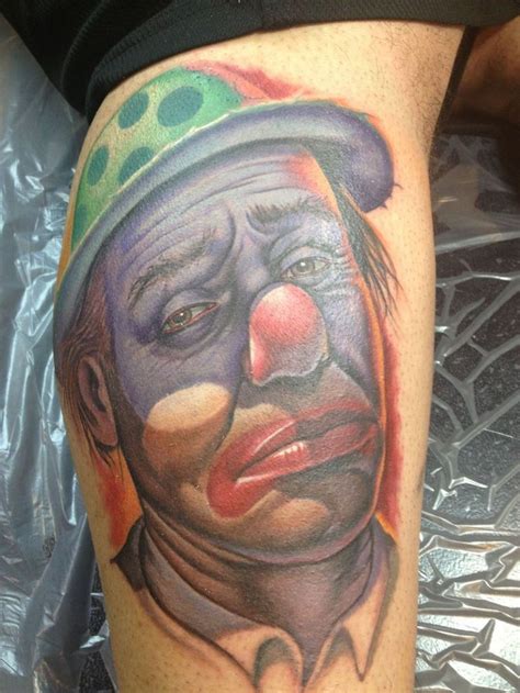 Mask tattoo designs ideas and meanings with pictures tatring. 32 best Happy Clown Face Tattoos images on Pinterest ...