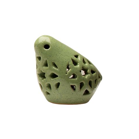 ceramic arabesque swallow bird green discoveries egyptian imports