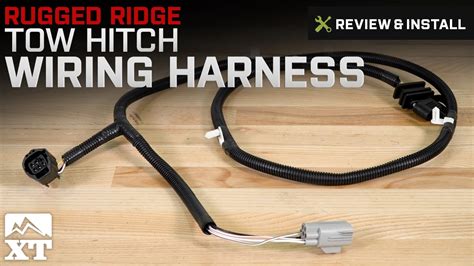 This caused the wire connection to the harness to be exposed outside of the jeep. Jeep Wrangler Rugged Ridge Tow Hitch Wiring Harness (2007-2017 JK) Review & Install - YouTube