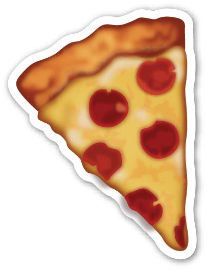 Slice Of Pizza Pizza Emoji Emoji Stickers I Love Pizza
