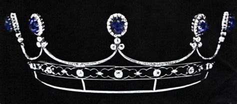 House Of Yusupov Sapphire Tiara Diamond Tiara Royal Jewelry Royal