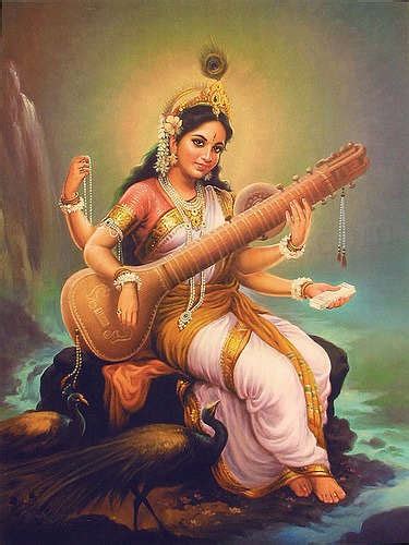 When you search for or with a picture, you may get. Jai Maa Saraswati - DesiComments.com